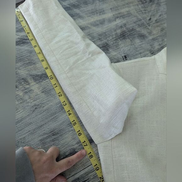 J. Crew Regent Blazer Metallic  Linen Blend Size 0 - Picture 11 of 11